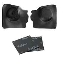 Kick Panels for 1952-77 Volkswagen Beetle Sedan Convertible - No Speakers, Speaker Rings, Sound Dampening