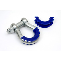 Daystar Bow Shackle Anti Rattle Insulator 3.5t - Blue, Single