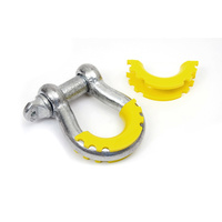 Daystar Bow Shackle Anti Rattle Insulator 3.5t - Yellow, Pair