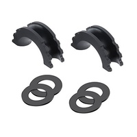 Bow Shackle Anti Rattle Insulator & Washers 3.5t Black - Pair