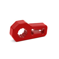 Daystar Hi Lift Jack Handle Anti Rattle Isolator (Red)