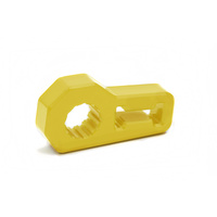 Daystar Hi Lift Jack Handle Anti Rattle Isolator (Yellow)