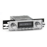 RetroSound Radio for 1958-67 Volkswagen Beetle with "Sapphire" Style Plate - LAC-M1B-304-06-76