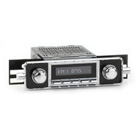 RetroSound Radio for 1958-67 Volkswagen Beetle with "Sapphire" Style Plate - LAC-M1B-504-06-76