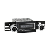RetroSound Radio for 1969-73 Opel GT/1966-67 Oldsmobile Cutlass/1960-63 Chevrolet/GMC Truck/1971-75 Plymouth Road Runner - LACB-M1-250-56-76