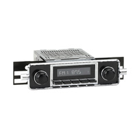 RetroSound Radio for 1958-67 Volkswagen Beetle with "Sapphire" Style Plate - LACB-M1B-504-36-76