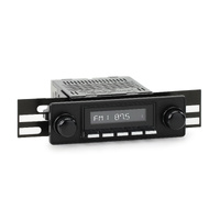 RetroSound Radio for 1972-78 Toyota Land Cruiser FJ55/1952-57 VW Beetle/Fiat/Alfa Romeo - LBC-M6-403-36-96