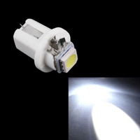 B8.5d 509T 5050 Led 1 SMD T5 Lamp Car Gauge Bulb - White