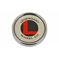 Legendary Wheel Chrome Center Cap - Early Style