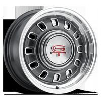 Legendary Wheel Co LW60 12-Slot Alloy Wheel  15" x 7" Set of 4