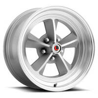 17 x 7 Legendary GT9 Alloy Wheel, 5 on 4.5 BP, 4.25 BS, Charcoal / Machined