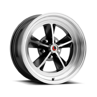 Legendary Wheels 17 x 8 GT9 Alloy Wheel, 5 on 4.5 BP, 4.75 BS, Charcoal / Machined