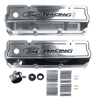 Ford Racing Tall Valve Covers (302C 351C) Polished Alloy