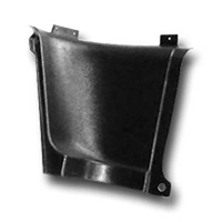 1965 - 1966 Mustang Fastback Lower Corner Trim Panels - Pair - Custom ABS