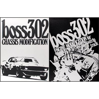 1969 - 1970 Mustang Boss 302 Engine & Chassis Modifications Manual Set