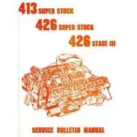 1962-64 423/426 SS Factory Service Manual