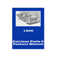 1966 Ford US Fairlane ILL. FACT/FEATURE MANUAL