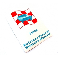 1969 Ford US FAIRLANE/TORINO FACT/FEATURE MANUAL