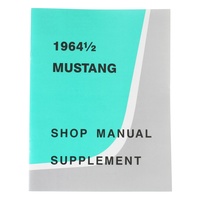 1964 Mustang Shop Manual Supplement