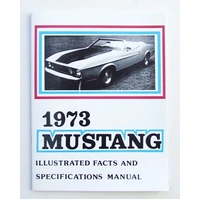 1973 Mustang Fact Book