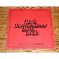 1970 Ford vs The Competition High Performance Data Manual