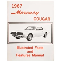 1967 Mercury Cougar Illustated Facts and Features Manual