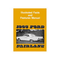 1965 FAIRLANE ILL. FACT/FEATURE MANUAL