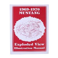 1969 - 1970 Mustang Exploded View Illustration Manual