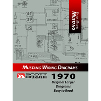 1970 Mustang PRO Wiring Diagram Manual (Large Format)