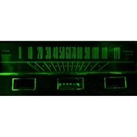 1964 - 1965 Mustang Dash LED Gauge Kit - Green - Ultra Bright