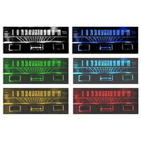1964 - 1965 Mustang Dash LED Gauge Kit - Light Blue - Ultra Bright