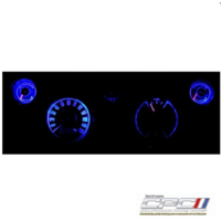 1967 - 1968 Mustang Dash LED Gauge Kit - Blue