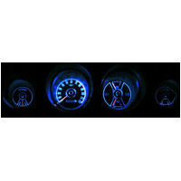 1969 - 1970 Mustang Dash LED Gauge Kit - Blue