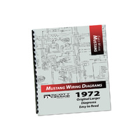 1972 Mustang PRO Wiring Diagram Manual (Large Format)