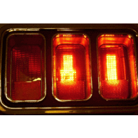 1970 Mustang Dual Colour Taillight Brake & Indicator Kit