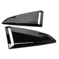 2015 - 2020 MP CONCEPTS  ELEANOR STYLE MUSTANG QUARTER WINDOW SCOOPS - GLOSS BLACK
