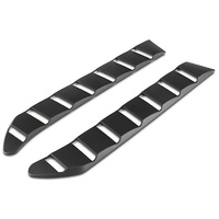 2015 - 2020 MP CONCEPTS S STYLE MUSTANG REAR WINDOW LOUVERS - MATTE BLACK