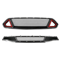 2018 - 2020 MP CONCEPTS MUSTANG UPPER GRILLE W/ RGB LED & LOWER GRILLE