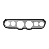 1965 - 1966 Mustang 6 Gauge Instrument Bezel With Aluminium Insert