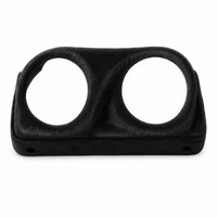 1969 - 1970 Mustang Console Gauge Pod - Shelby Style - Soft Vinyl