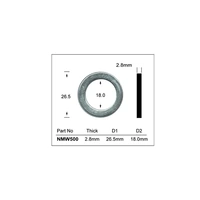 Mag Wheel Lug Nut Washer - Weld Wheels - Centerline - American Racing - Jelly Bean etc
