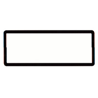 Plain Black Number Plate Frame