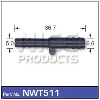 Washer Hose Connector - Reducer