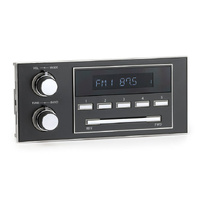 RetroSound New York 1.5 DIN Radio for Dodge/Plymouth/Chrysler/Pontiac/Jeep inc Charger/LaBaron - NY-M1B-270-670