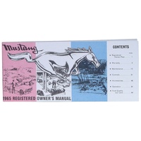 1965 Mustang Owners Manual