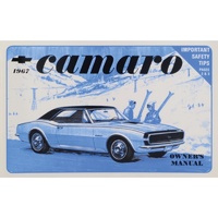 1967 Chevrolet Camaro Owners Manual