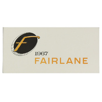 1967 US Fairlane Owners Manual
