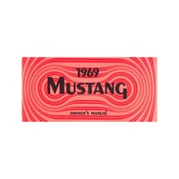 1969 Mustang Owners Manual