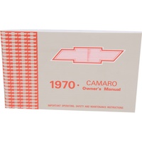 1969 Chevrolet Camaro Owners Manual