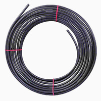 Poly-Armour PVF Steel Fuel Transmission Line Pipe Coil - 5/16" x 25'
